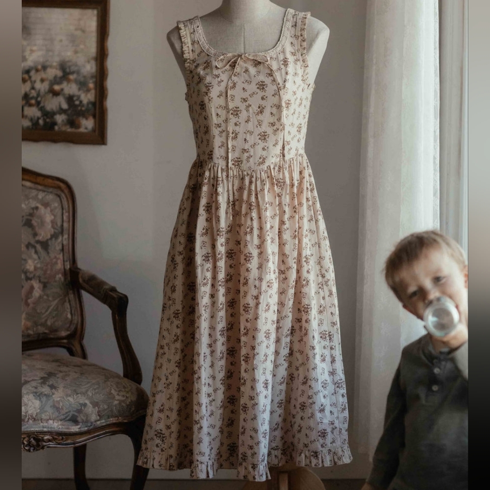 Shop Dahl Greta Dress Small 100% Cotton